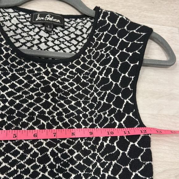 Sam Edelman Pre owned Selby Jacquard Sweater Dress Fit & Flare. - Picture 13 of 14